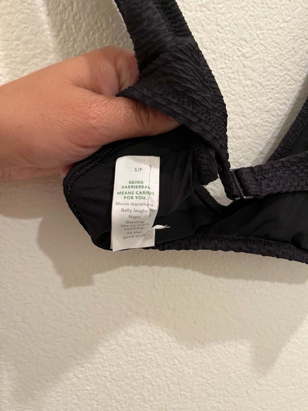 Aerie REAL GOOD Crinkle Scoop Bikini Top - Picture 3 of 6
